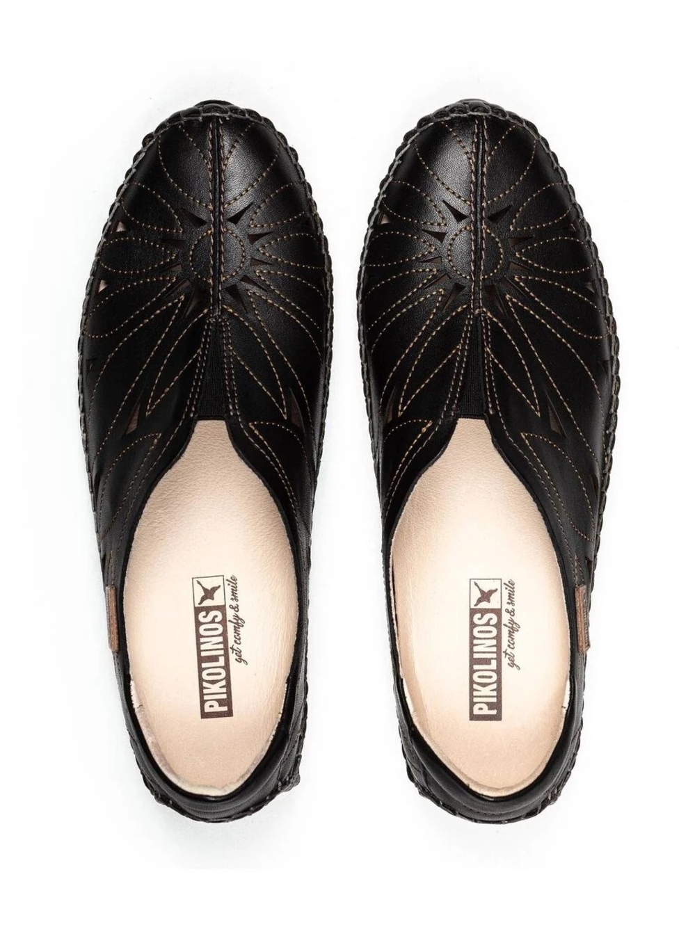 PIKOLINOS Jerez Black Slip-on Mocassins Loafers Size 40 Like New